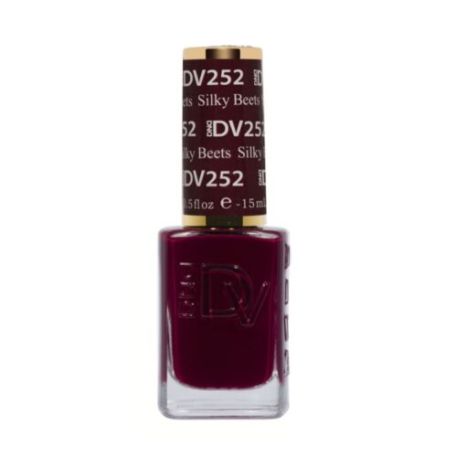 DND DIVA Nail Lacquer - 252 Silky Beets by DND Diva sold by DTK Nail Supply