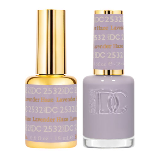 DND DC Gel Nail Polish Duo - 2532 Lavender Haze by DND DC sold by DTK Nail Supply