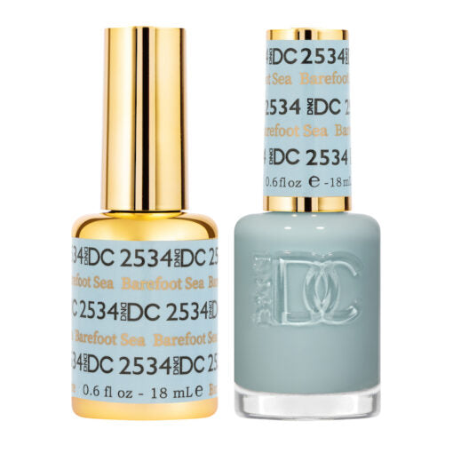 DND DC Gel Nail Polish Duo - 2534 Barefoot Sea by DND DC sold by DTK Nail Supply