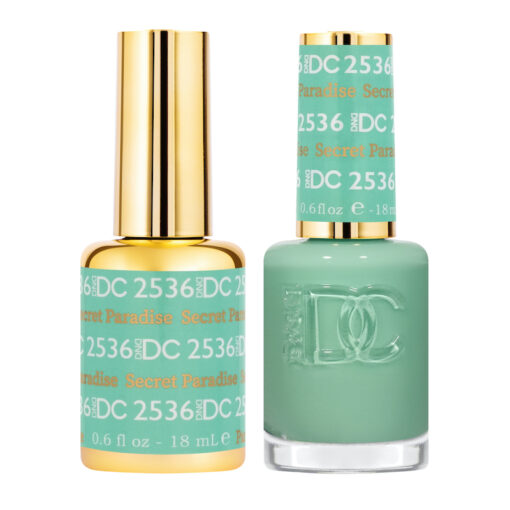 DND DC Gel Nail Polish Duo - 2536 Secret Paradise by DND DC sold by DTK Nail Supply