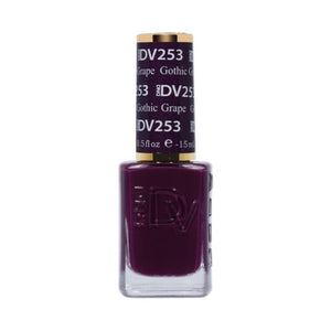 DND DIVA Nail Lacquer - 253 Gothic Grape by DND Diva sold by DTK Nail Supply