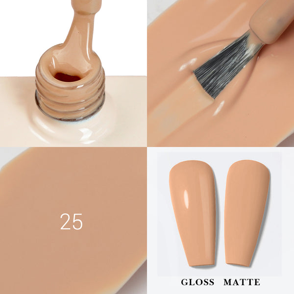 LAVIS LX2 - 25 - Gel Polish 0.5 oz - Wedding Bouquet Collection by LAVIS NAILS sold by DTK Nail Supply