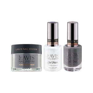  LAVIS 3 in 1 - 274 French Love - Acrylic & Dip Powder, Gel & Lacquer by LAVIS NAILS sold by DTK Nail Supply