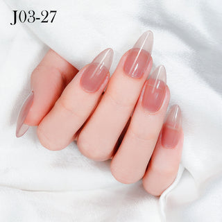 Jelly Gel Polish Colors - Lavis J03-27 - Bare With Me Collection