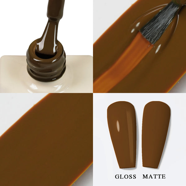 LAVIS LX1 - 28 - Gel Polish 0.5 oz - Coffee & Caramel Collection by LAVIS NAILS sold by DTK Nail Supply