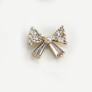 #340 Gold LX2 #340-341 2PCS Bow Nail Charm by Nail Charm sold by DTK Nail Supply