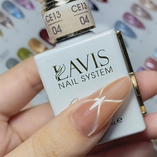 LAVIS Cat Eyes CE13 (Ver2) - 04 - Gel Polish 0.5 oz - Moonlit Mirage Collection