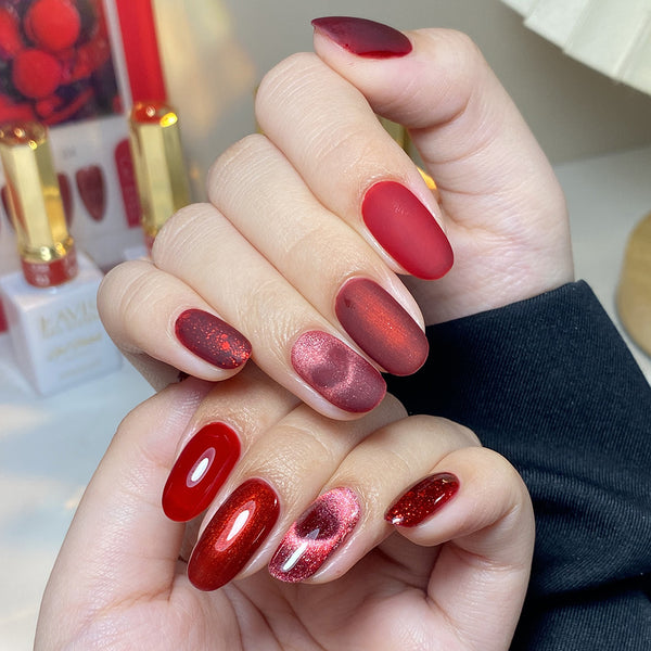 LAVIS C02 - 09 - Gel Polish 0.5 oz - Scarlet Bloom Collection