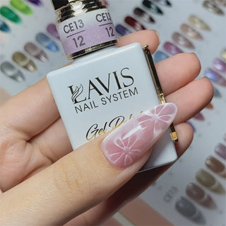 LAVIS Cat Eyes CE13 (Ver2) - 12 - Gel Polish 0.5 oz - Moonlit Mirage Collection