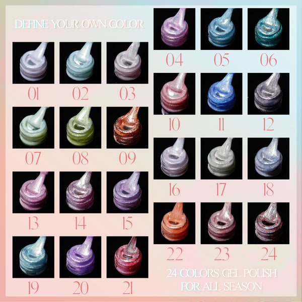  LDS Pearl CE - 13 - Pearl Veil Cat Eye Collection by LDS sold by DTK Nail Supply