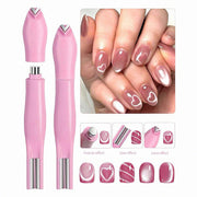 3 in 1 Heart Cat Eye Magnet For Nails - DTK Nail Supply