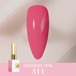  LDS Color Craze Gel Nail Polish - 311 Sherbert Pink - 0.5oz by LDS COLOR CRAZE sold by DTK Nail Supply