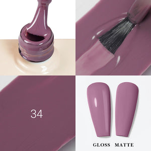 LAVIS LX2 - 34 - Gel Polish 0.5 oz - Wedding Bouquet Collection by LAVIS NAILS sold by DTK Nail Supply