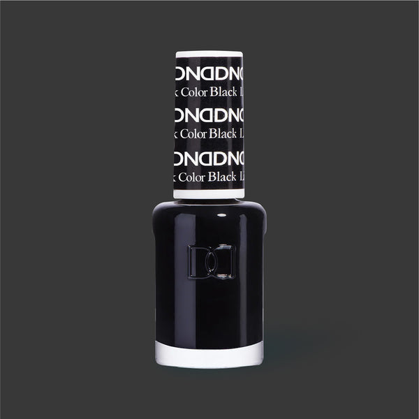  DND Nail Lacquer - BLACK by DND - Daisy Nail Designs sold by DTK Nail Supply