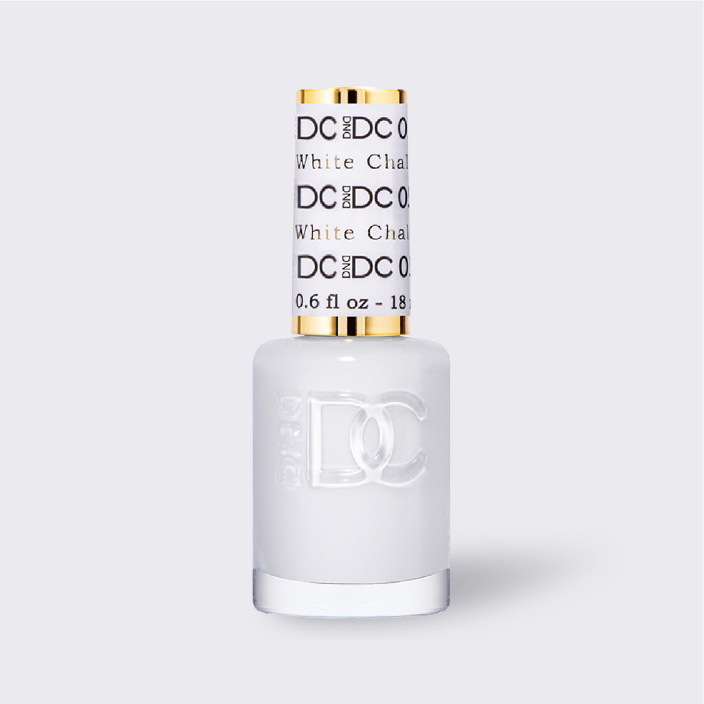 DND DC Nail Lacquer WHITE DTK Nail Supply Dnd dc nail lacquer white dtk nail supply