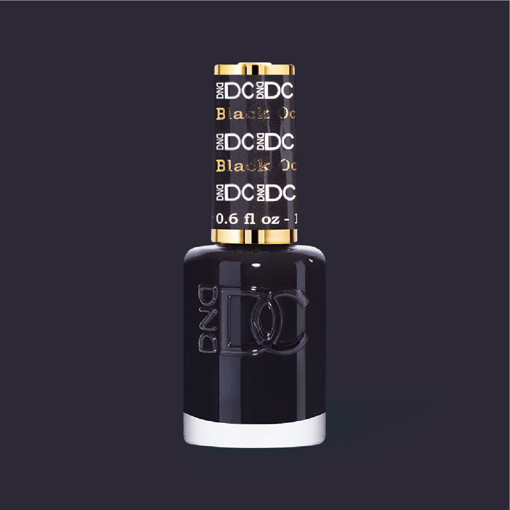  DND DC Nail Lacquer - BLACK by DND DC sold by DTK Nail Supply