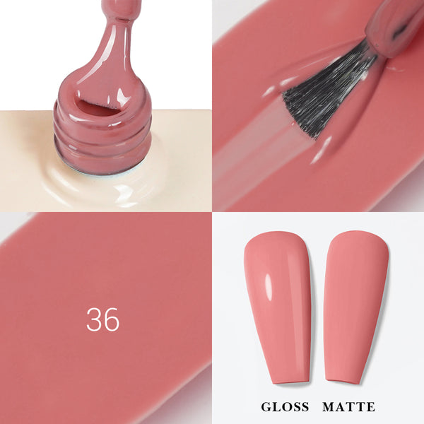 LAVIS LX2 - 36 - Gel Polish 0.5 oz - Wedding Bouquet Collection by LAVIS NAILS sold by DTK Nail Supply