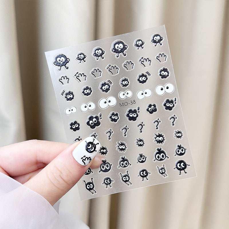  Spirited Away Nail Art Stickers MO-38 by Joyful Nail sold by DTK Nail Supply