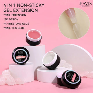  LAVIS J11 - Builder Gel In The Jar 15g - Nude Non Sticky by LAVIS sold by DTK Nail Supply