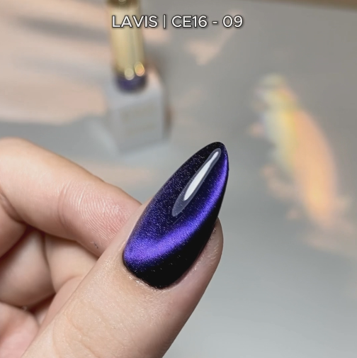 LAVIS Cat Eyes CE16 - 09 - Gel Polish 0.5 oz - Double Vision Collection