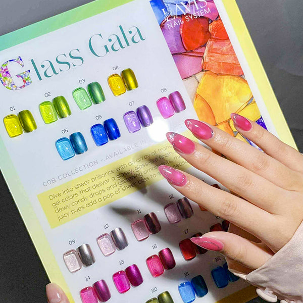 LAVIS C08 - 21 - Gel Polish 0.5 oz - Glass Gala Collection