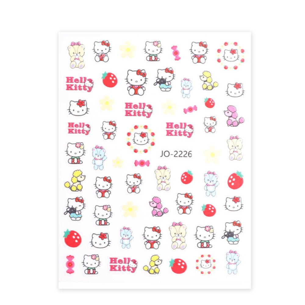 3D Nail Art Stickers JO - 2226 - DTK Nail Supply