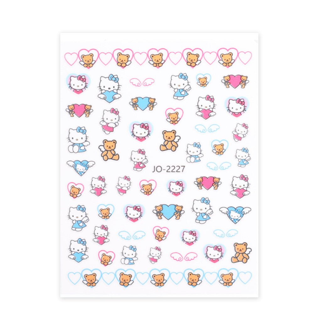 3D Nail Art Stickers JO - 2227 - DTK Nail Supply