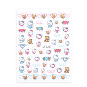 3D Nail Art Stickers JO - 2227 - DTK Nail Supply