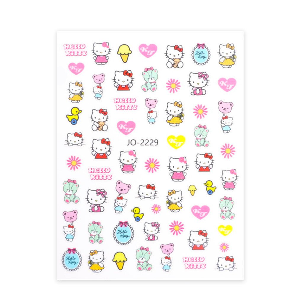 3D Nail Art Stickers JO - 2229 - DTK Nail Supply