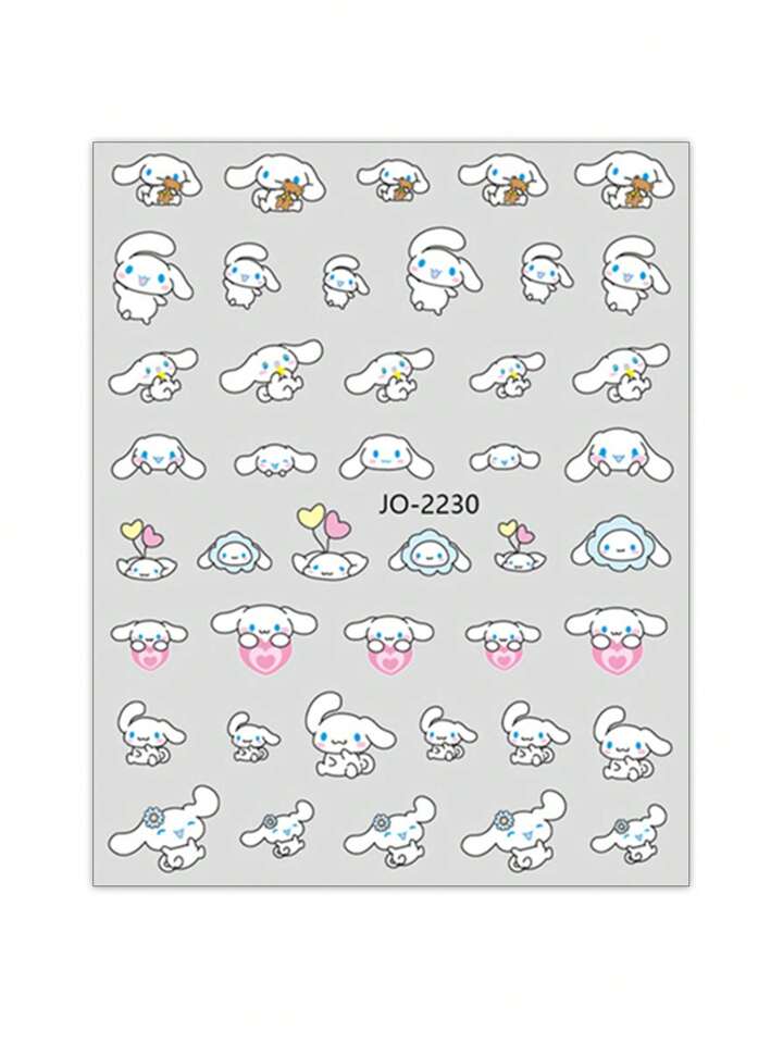 3D Nail Art Stickers JO - 2230 - DTK Nail Supply