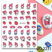3D Nail Art Stickers JO - 2231 - DTK Nail Supply