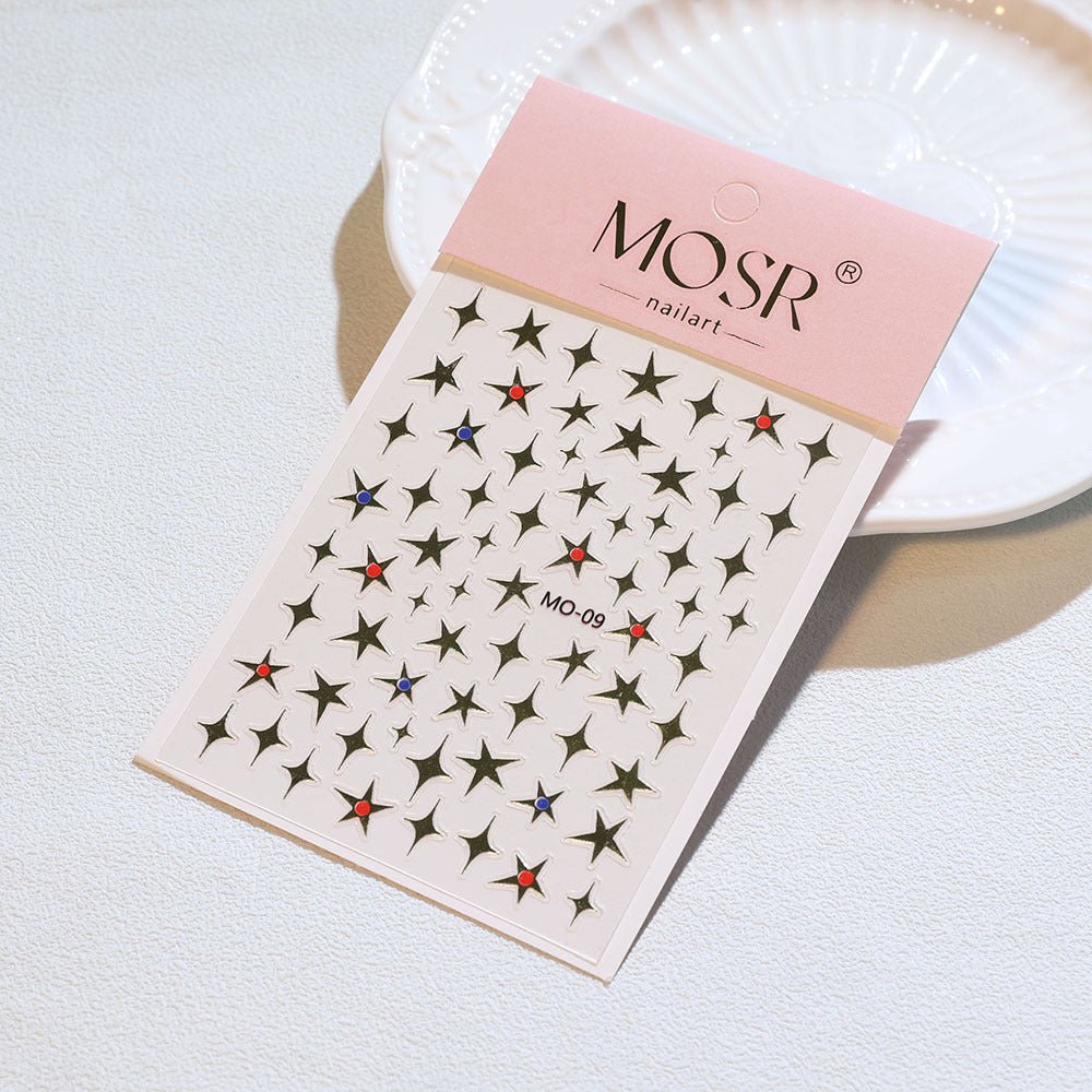 3D Nail Art Stickers MO - 09 - DTK Nail Supply