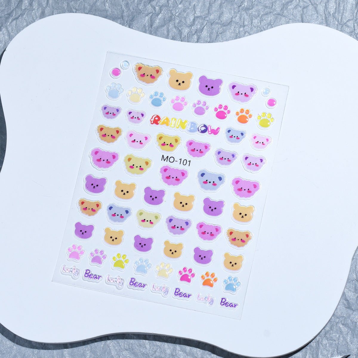 3D Nail Art Stickers MO - 101 - DTK Nail Supply