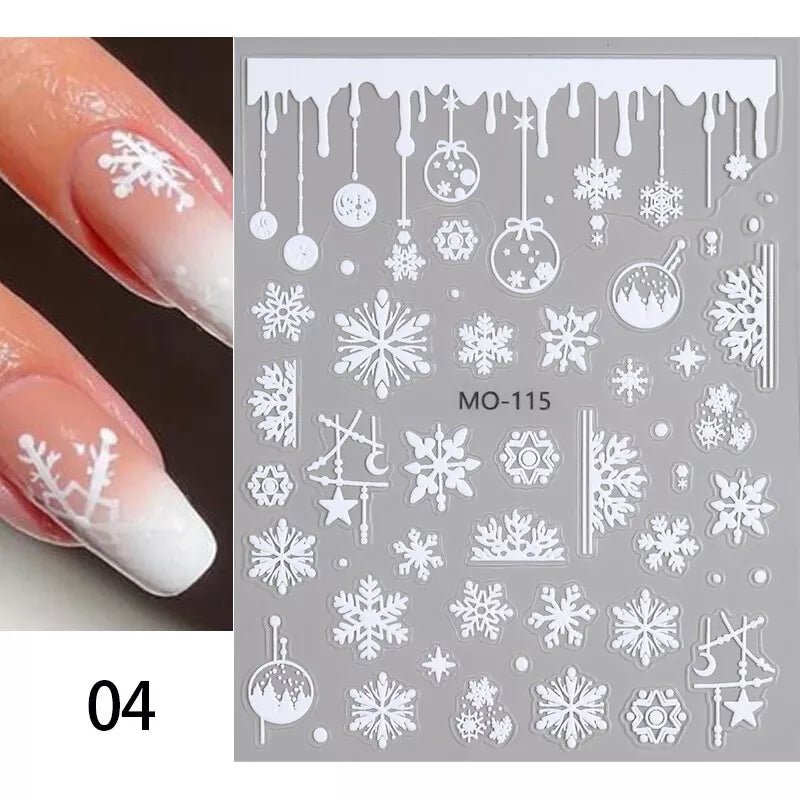 3D Nail Art Stickers MO - 115 - DTK Nail Supply