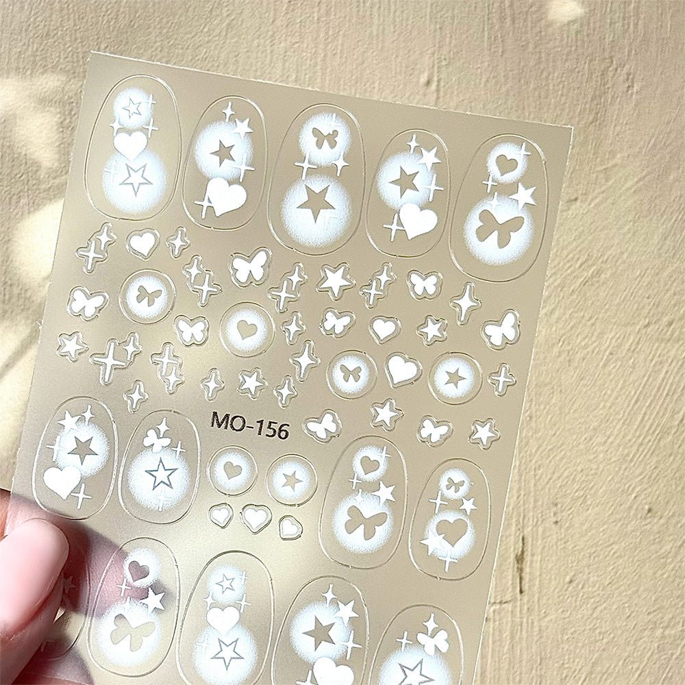3D Nail Art Stickers MO - 156 - DTK Nail Supply