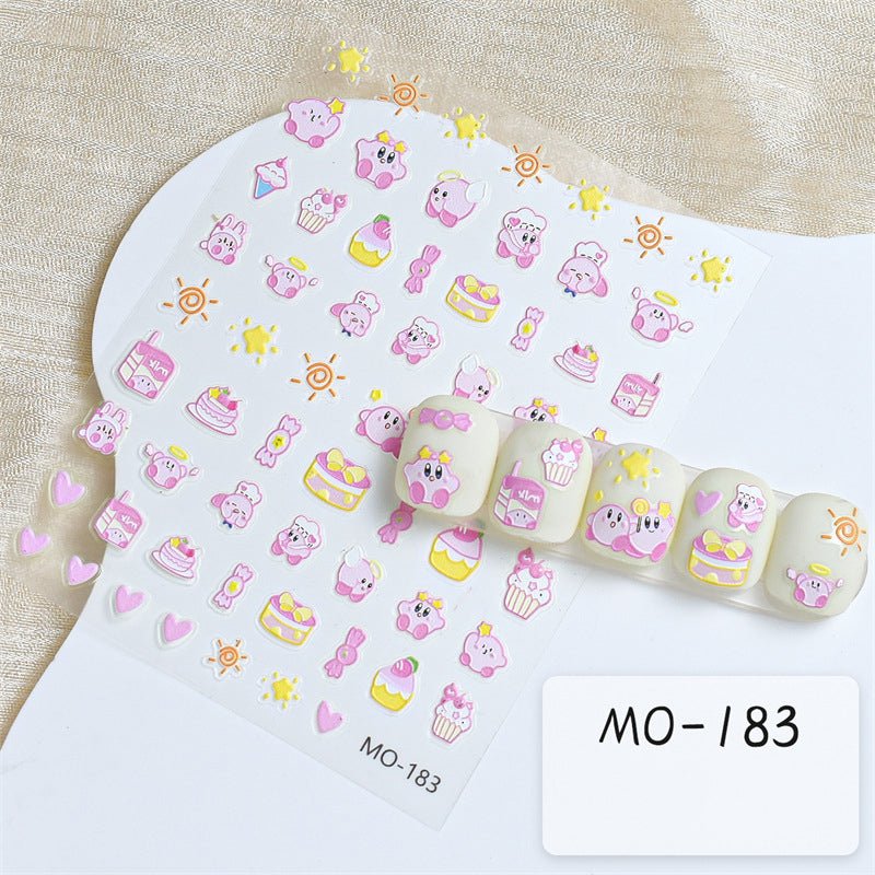 3D Nail Art Stickers MO - 183 - DTK Nail Supply