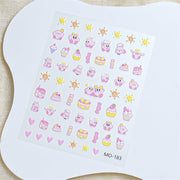 3D Nail Art Stickers MO - 183 - DTK Nail Supply