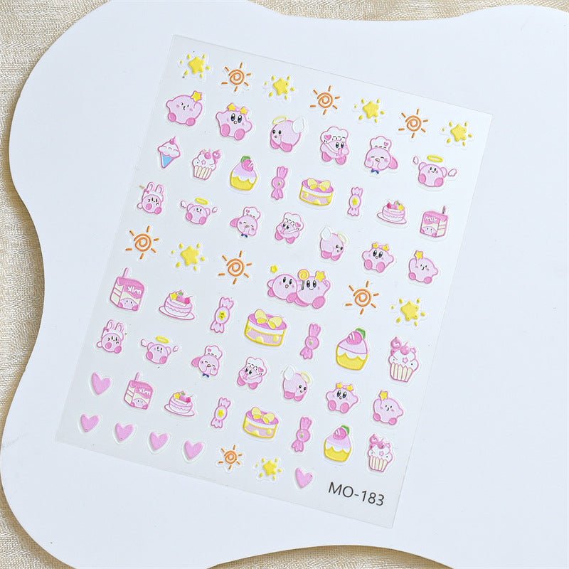 3D Nail Art Stickers MO - 183 - DTK Nail Supply