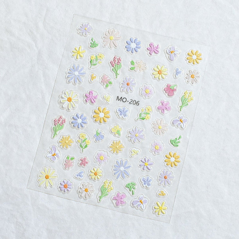 3D Nail Art Stickers MO - 206 - DTK Nail Supply