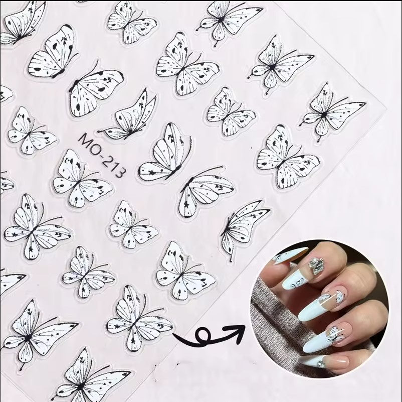 3D Nail Art Stickers MO - 213 - DTK Nail Supply
