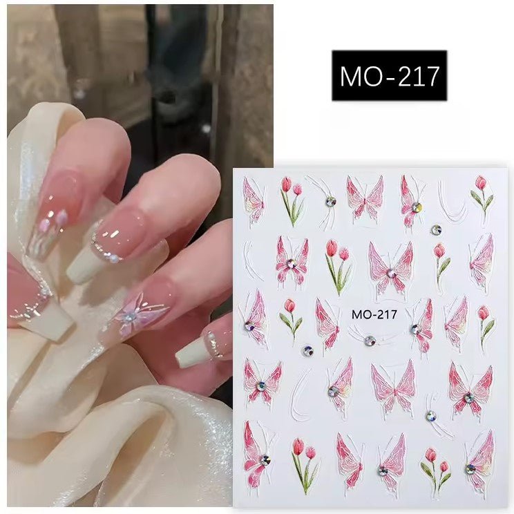 3D Nail Art Stickers MO - 217 - DTK Nail Supply