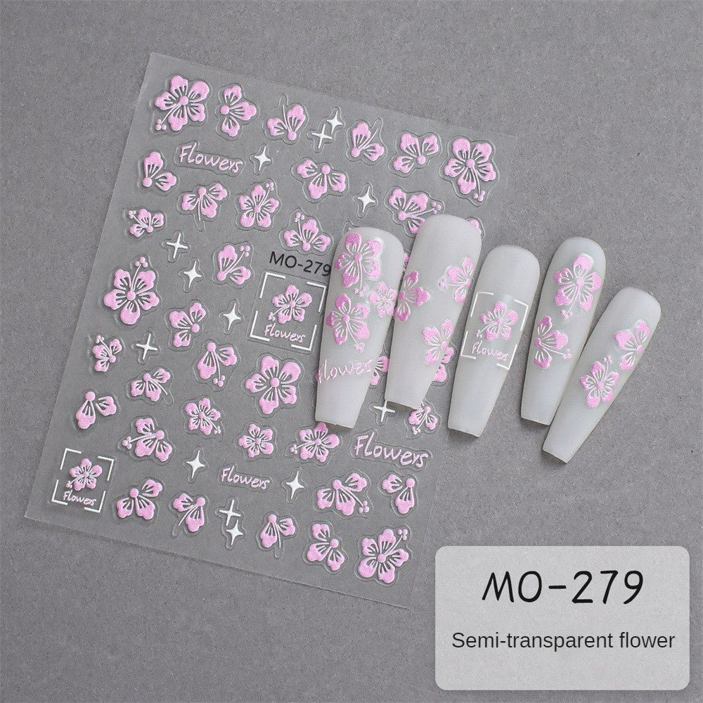 3D Nail Art Stickers MO - 279 - DTK Nail Supply
