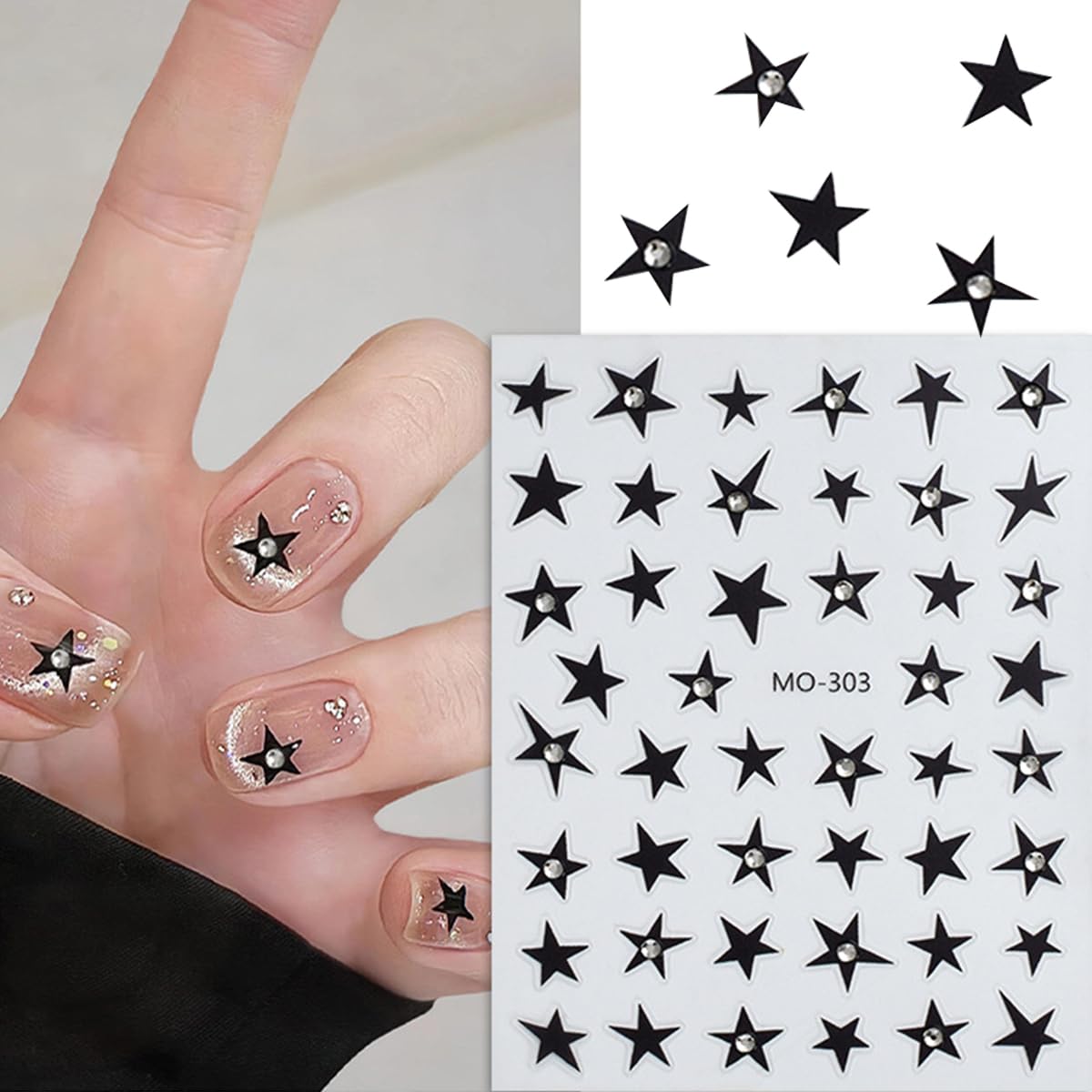 3D Nail Art Stickers MO - 303 - DTK Nail Supply