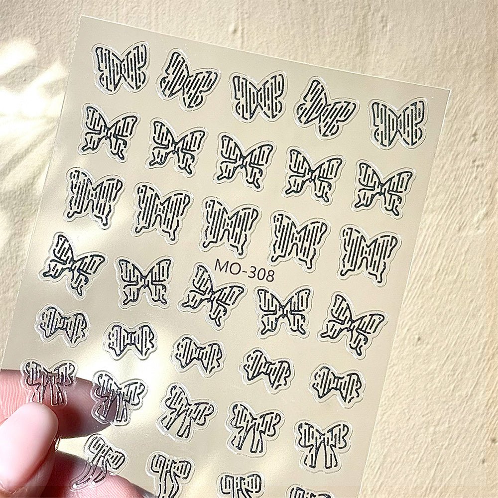 3D Nail Art Stickers MO - 308 - DTK Nail Supply