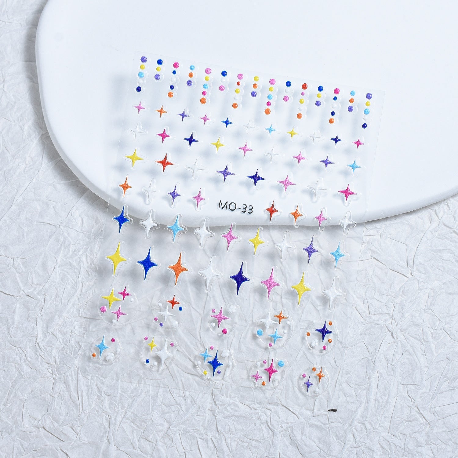 3D Nail Art Stickers MO - 33 - DTK Nail Supply