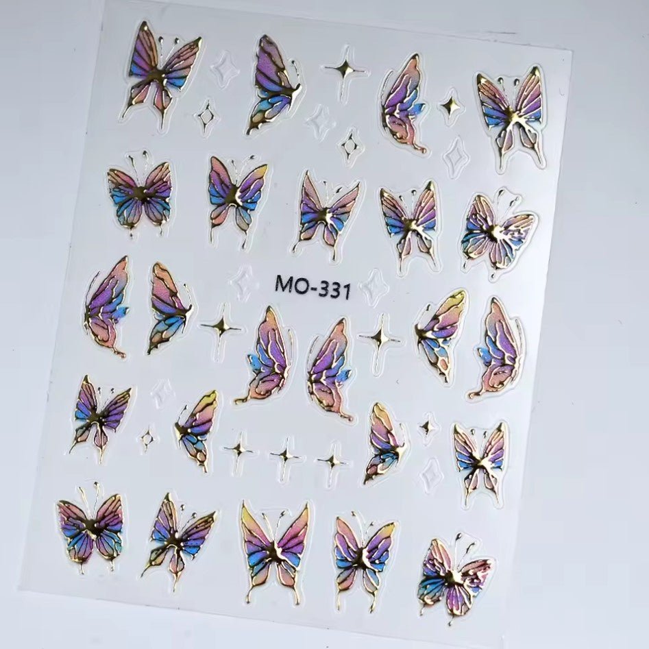 3D Nail Art Stickers MO - 331 - DTK Nail Supply