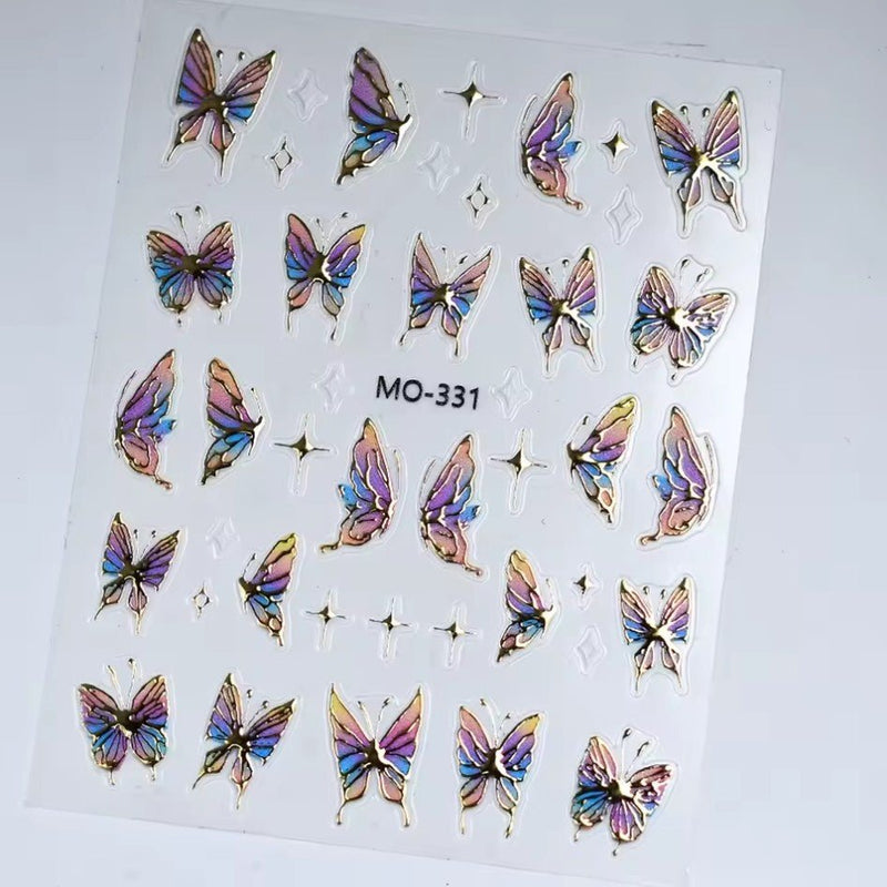 3D Nail Art Stickers MO - 331 - DTK Nail Supply