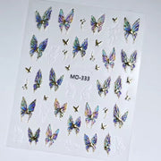 3D Nail Art Stickers MO - 333 - DTK Nail Supply