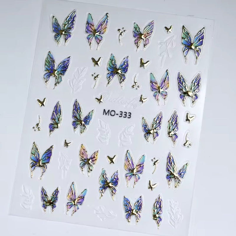 3D Nail Art Stickers MO - 333 - DTK Nail Supply