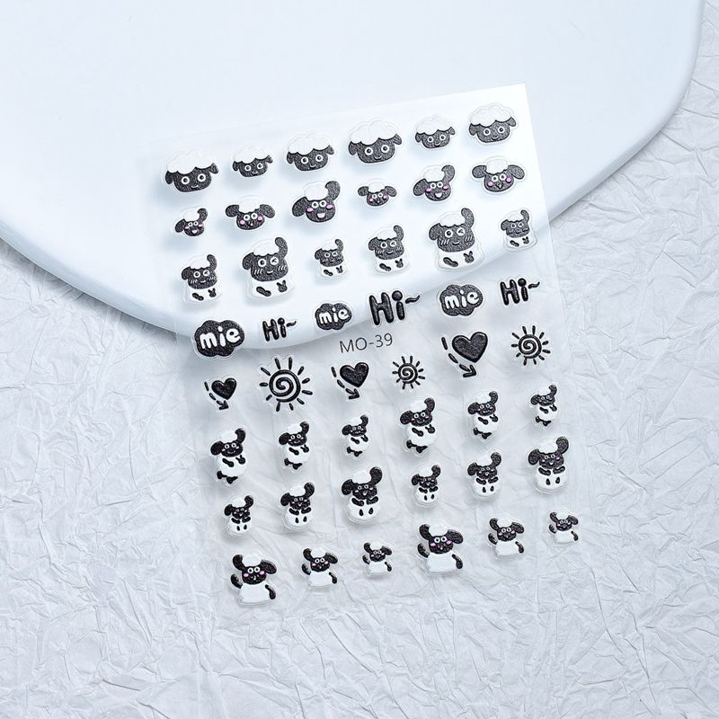 3D Nail Art Stickers MO - 39 - DTK Nail Supply